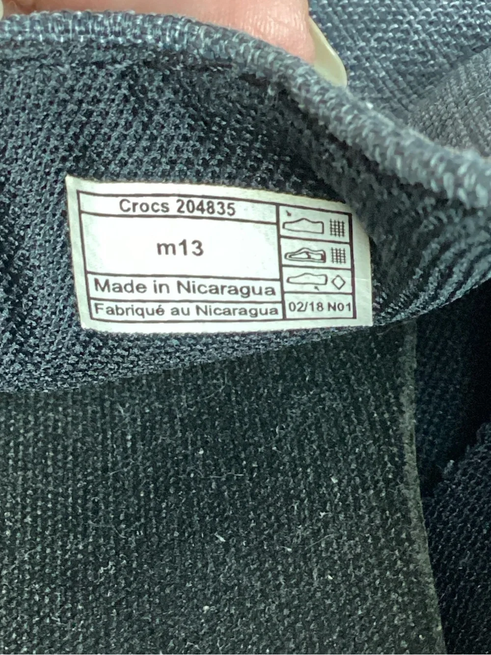 CROCS casual slip
